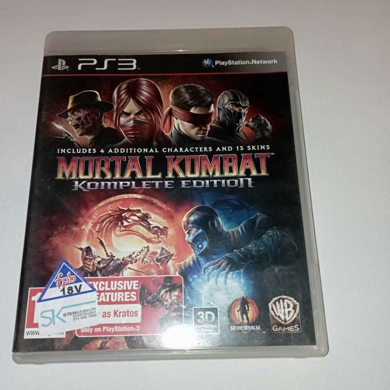 Mortal Kombat: Komplete Edition [PS3]  **CIB**